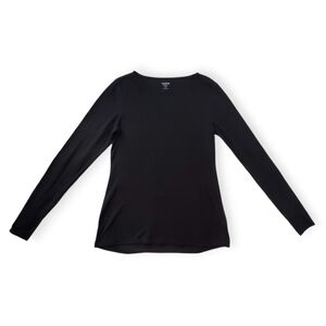 Old Navy Classic Black Long Sleeve Tee